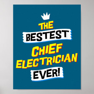 Beste Obermonteurin Berufsbeschäftigung für Frauen Poster