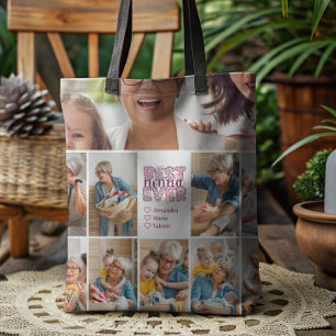 Beste Oma Aller Blumen 10 Foto Collage Tasche