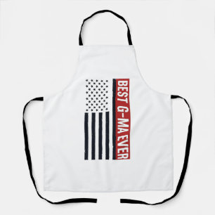 Beste Oma Aller Patrioten-Flagge Vektor Design_1 Schürze