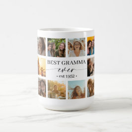 Beste Oma Aller Zeiten Foto-Collage-Becher-Geschen Kaffeetasse