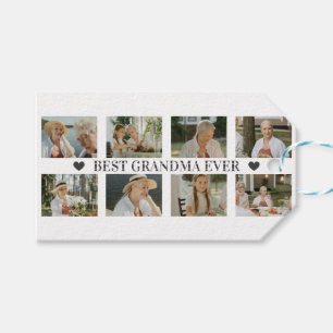 Beste Oma Aller Zeiten Foto-Collage – Geschenk mit Geschenkanhänger