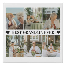 Beste Oma Aller Zeiten Foto-Kollage – Geschenk mit