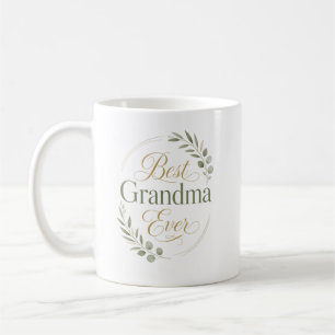Beste Oma Aller Zeiten Geburtstags-Botanik Kaffeetasse
