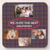 Beste Oma Beauty Coaster Getränkeuntersetzer (Vorderseite)