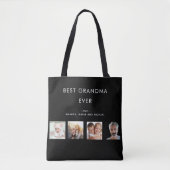 Beste Oma-Collage-Reihe für kundenspezifische Foto Tasche (Vorderseite)