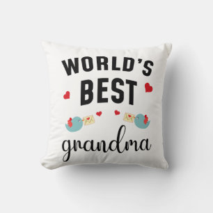 Beste Oma der Welt – Perfektes Geschenk für Oma Kissen