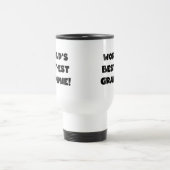 Beste Oma der Welt Schwarz- oder Weiß-Geschenke Reisebecher (Mittel)