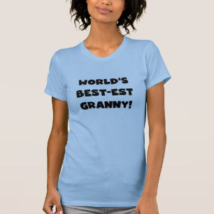Beste Oma der Welt Schwarz Text T-Shirts Geschenke