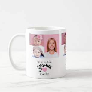 Beste Oma der Welt seit Jahr 3 Foto Cute  Kaffeetasse