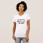 Beste Oma der Welt T-Shirts in hellen Farben (Vorne ganz)