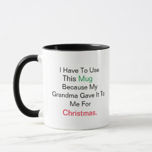 Beste Oma, die ich benutzen muss, weil meine Tasse