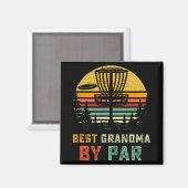 Beste Oma Disc Golf Geschenk Großmutter Frisbees D Magnet (Vorderseite/Rückseite)