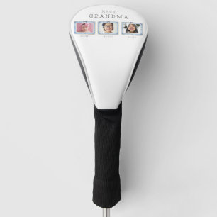 Beste Oma Est Benutzerdefiniertes Datum 3 Foto Cut Golf Headcover