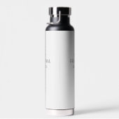 Beste Oma Est Benutzerdefiniertes Datum Minimalist Trinkflasche (Rechts)