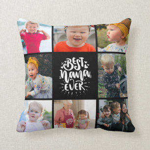 Beste Oma Ever Großmutter Foto-Collage  Kissen