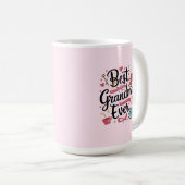 Beste Oma ever Kaffeetasse (VorderseiteRechts)