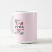 Beste Oma ever Kaffeetasse (Vorderseite Links)