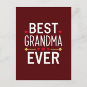 Beste Oma ever Postkarte (Vorderseite)