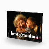 Beste Oma Foto Großeltern Tage (Rechts)