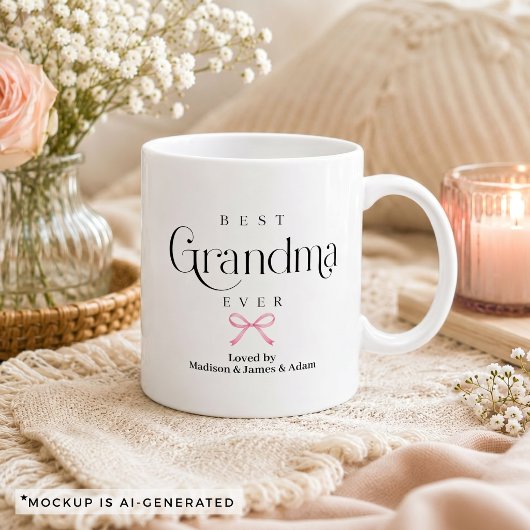 Beste Oma-Geschenk Personalisiert Kaffeetasse