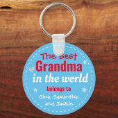 Beste Oma im Schlüsselanhänger des Individuellen N (Vorderseite)