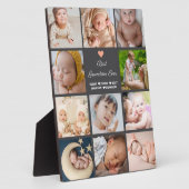 Beste Oma je 11-Foto Collage Fotoplatte (Seite)