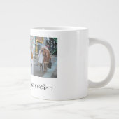 Beste Oma je 3 FotoCollage Jumbo-Tasse (Rechts)