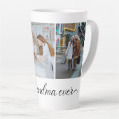 Beste Oma je 3 FotoCollage Milchtasse (Rechte Ecke)
