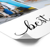 Beste Oma je 3 FotoCollage Poster (Ecke)