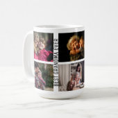 Beste Oma je 6 Foto Custom Collage Kaffeetasse (Vorderseite Links)