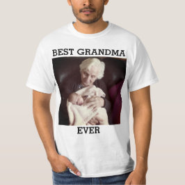Beste Oma je benutzerdefiniertes Foto Erstellen Si T-Shirt