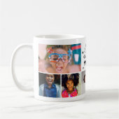 Beste Oma je Black Stars 7 Fotos Kaffeetasse (Links)