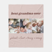 Beste Oma je Custom Fleecedecke (Vorderseite)