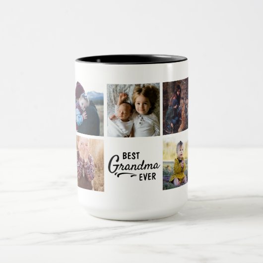Beste Oma je Custom Foto Tasse (Zentrum)