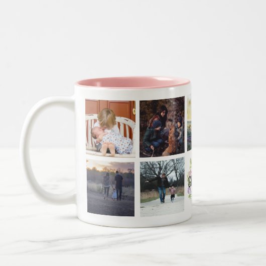 Beste Oma je Custom Foto Tasse (Links)