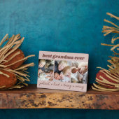 Beste Oma je Custom Fotoplatte (Seite)