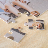 Beste Oma je | Farbblockfoto-Collage Puzzle (Seite)