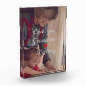 Beste Oma je Foto Collage wir Liebe Sie nennen (Links)