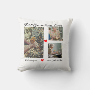 Beste Oma je Foto Collage wir Liebe Sie nennen Kissen