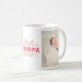 Beste Oma je Foto Kaffee Tasse (VorderseiteRechts)