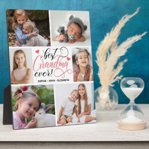 Beste Oma je FotoCollage Fotoplatte