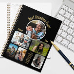 Beste Oma je! FotoCollage Planer<br><div class="desc">Stilvoll Best Oma Ever Planner. Zeigen Sie Oma (oder jemand anderem - der Text kann für jede Person bearbeitet werden), wie wichtig es Ihnen ist. Personalisiertes Notizbuch mit sechs Fotos Collage und einer Liste der Kindernamen. Fügt man das Jahr hinzu, hat der Liebste einen großartigen Planer für seinen Schreibtisch bei...</div>