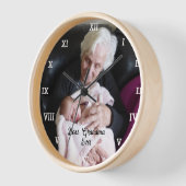 Beste Oma je Fotomaterial erstellen Uhr (Winkel)