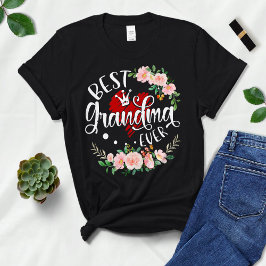 Beste Oma je, Girls T-Shirt, Blume T-Shirt