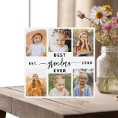 Beste Oma je - Grandchildren FotoCollage Fotoplatte