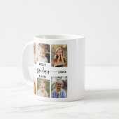Beste Oma je - Grandchildren FotoCollage Kaffeetasse (Vorderseite Links)