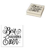 Beste Oma je Gummistempel (Stempel)