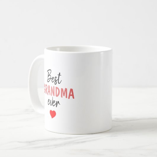 Beste Oma je Kaffeetasse (Vorderseite Links)