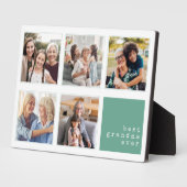 Beste Oma je | Modernes Collage Fotoplatte (Seite)