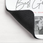 Beste Oma je Modernes Drehbuch 6 FotoCollage Mousepad (Ecke)